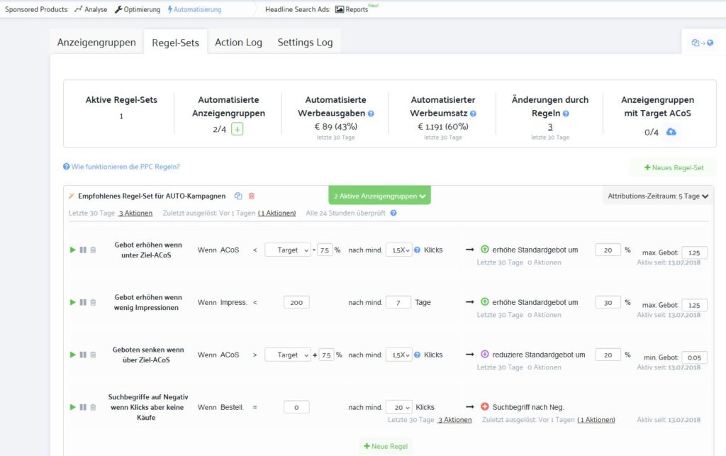 Amazon- Werbekampagne optimieren mit Sellics
